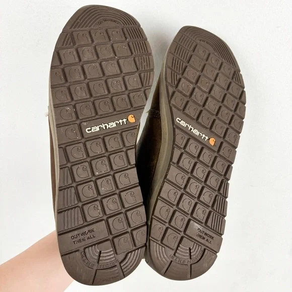 Carhartt Men's Brown Suede Oxford Work Shoe Sz 8 - Picture 9 of 12